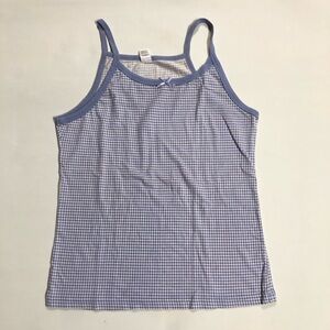 NWOT Talbots Kids Plaid Tank Top